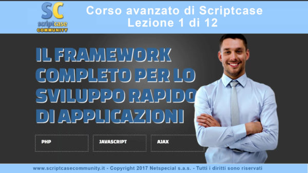 Corso Scriptcase 8.1