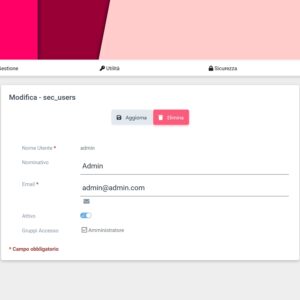 Progetto pronto material design